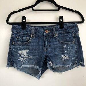American Eagle Boho Festival Cut-Off Shorts